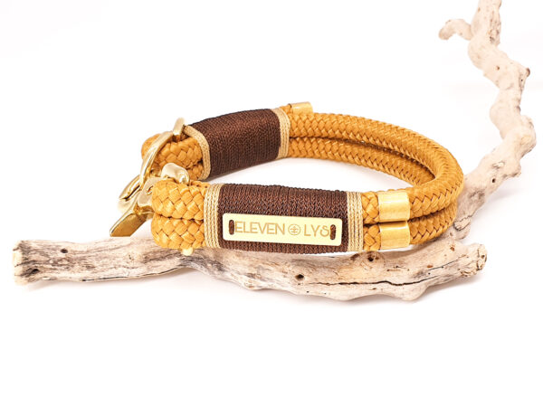 PREMIUM-EDITION. FESTES HALSBAND.  (CREATE YOUR OWN – IN VIELEN FARBKOMBINATIONEN MÖGLICH)